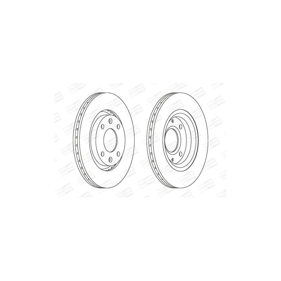 Champion 562128CH Brake Disc