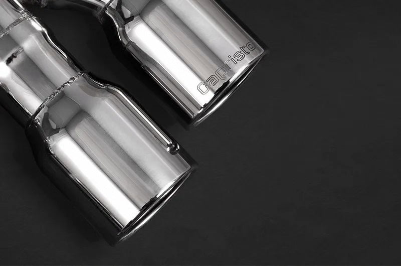 Capristo 02BM00903008 BMW 550i (F10) ECE Valved Mufflers with Stainless Steel Tips (CES3) 