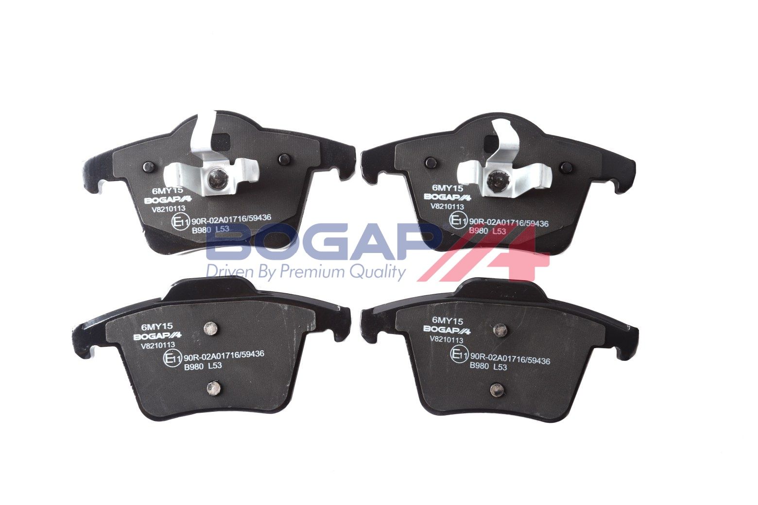 BOGAP V8210113 Brake Pad Set, Disc Brake | ML Performance Car Parts