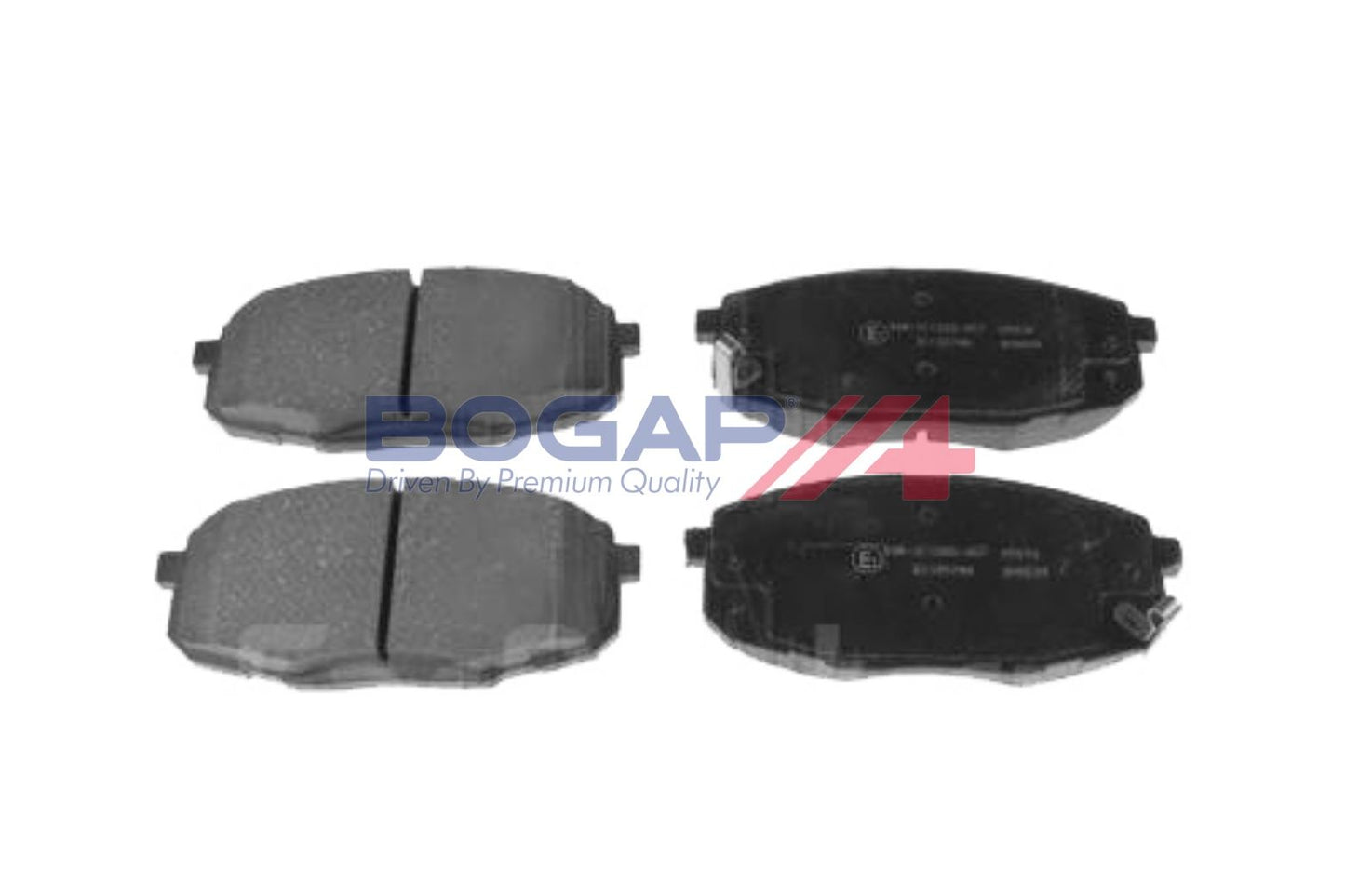 BOGAP Y8210226 Brake Pad Set, Disc Brake | ML Performance Car Parts