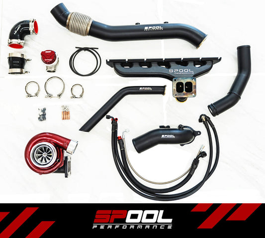 Spool Performance SP-B58G1-TMTK-IFX900-NCC-NCO Billet Manifold GEN 1 B58 Top Mount Turbocharger Kit | ML Performance Car Parts