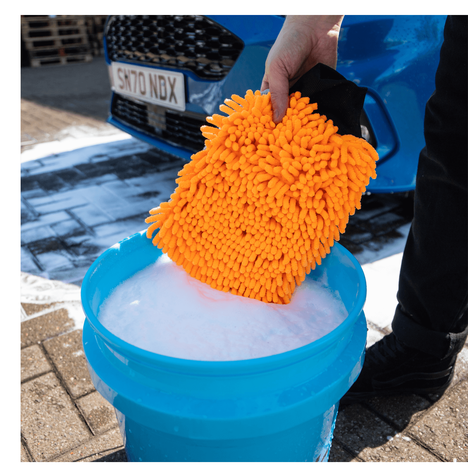 Meguiars X210200EU Hybrid Wash Mitt