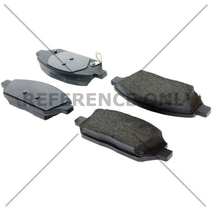 EBC 102.20240 CTek SemiMetallic Brake Pads with Shims