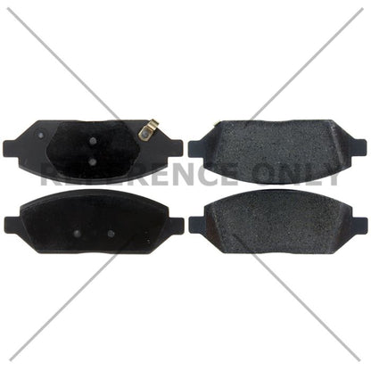 EBC 102.20240 CTek SemiMetallic Brake Pads with Shims