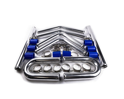 ARD 5592C ALUMINUM PIPES SET + SILICONE +CLAMPS (UNIVERSAL) 2.5"