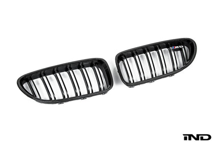 IND F06 / F12 / F13 M6 Carbon Fiber Front Grille Set