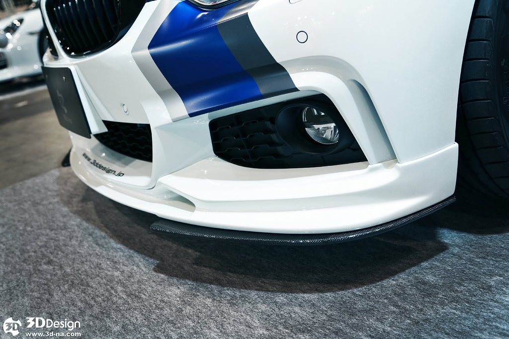 3D Design F32 / F36 4-Series M-Sport Carbon Under Splitter Set