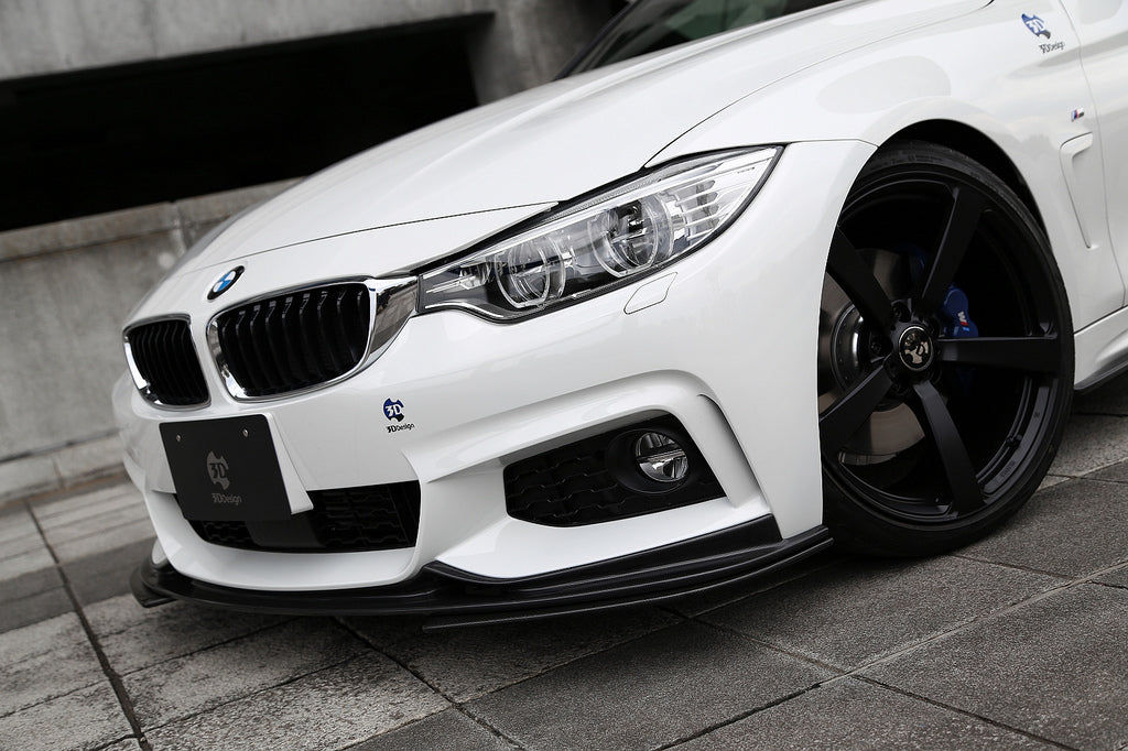 3D Design F32 / F36 4-Series M-Sport Carbon Front Lip