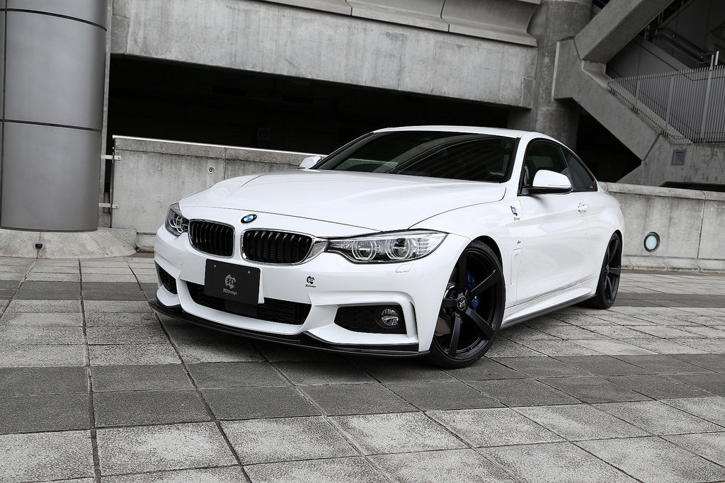 3D Design F32 / F36 4-Series M-Sport Carbon Front Lip