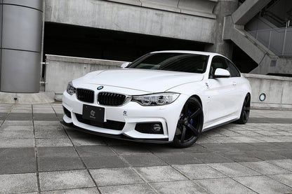 3D Design F32 / F36 4-Series M-Sport Carbon Front Lip