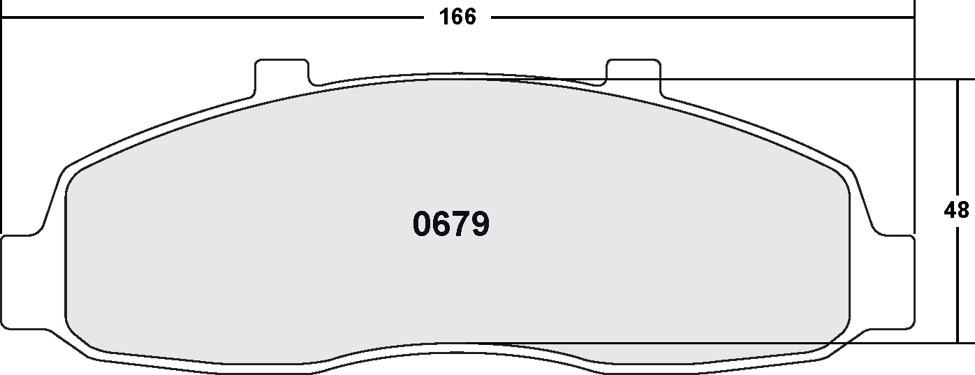 PFC 0679.22 BRAKE PADS Z-RATED CARBON METALLIC