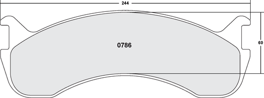 PFC 0786.10 BRAKE PADS Z-RATED