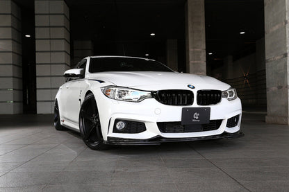 3D Design F32 / F36 4-Series M-Sport Carbon Front Lip
