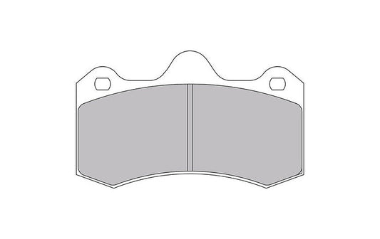 AP RACING CP6600D50-DS2500 PAD SET (4)-16,75T