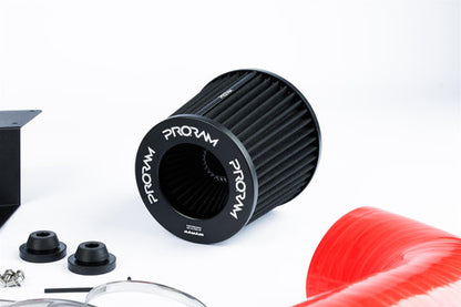 Ramair PRK-123-RD Performance Pleated Induction Kit for 2.0 TSI TFSI MK6 GTI - Red Hose