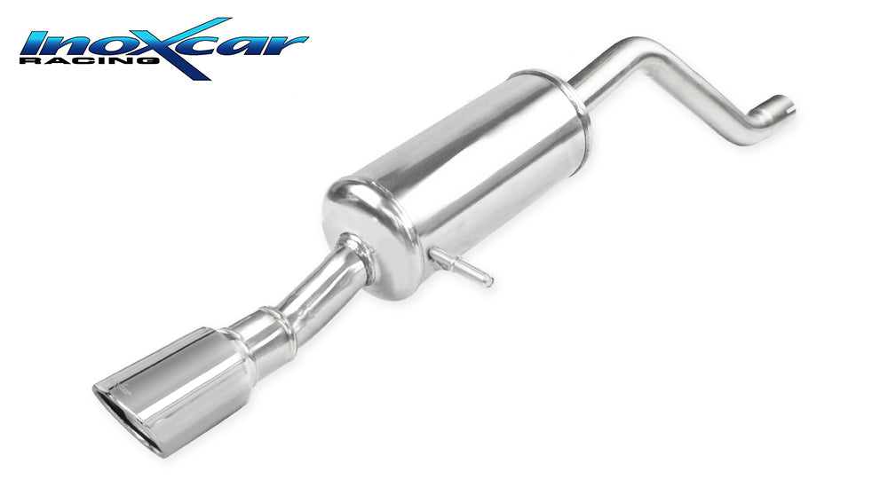 InoXcar PE208.13.XR90 PEUGEOT 208 MK2 1.2 (75cv) Rear Silencer With End Pipe Diam. 90 X-Race 1 | ML Performance UK Car Parts