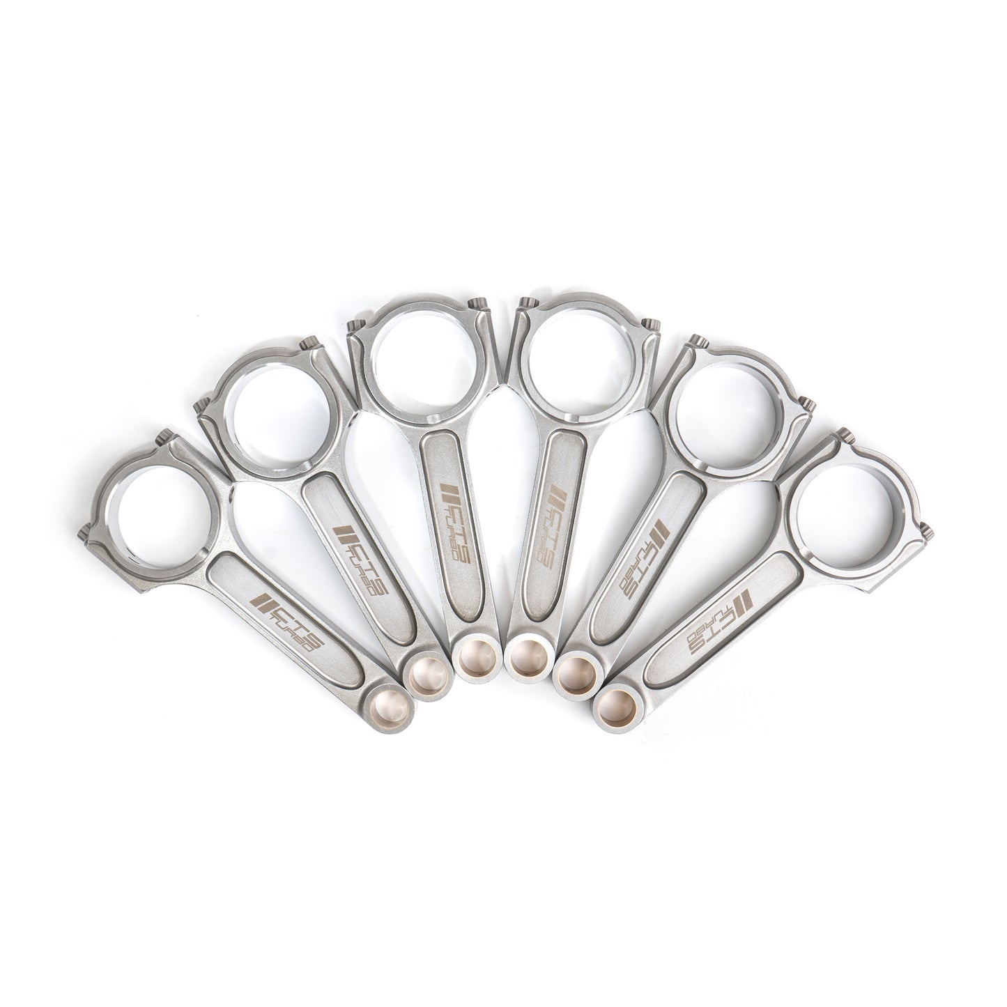 CTS Turbo CTS-CRI-16420 Turbo Connecting Rods VW 164-20 I-Beam Rifle Drilled | Fits 3.2L 24V VR6 and 2.8L 24V VR