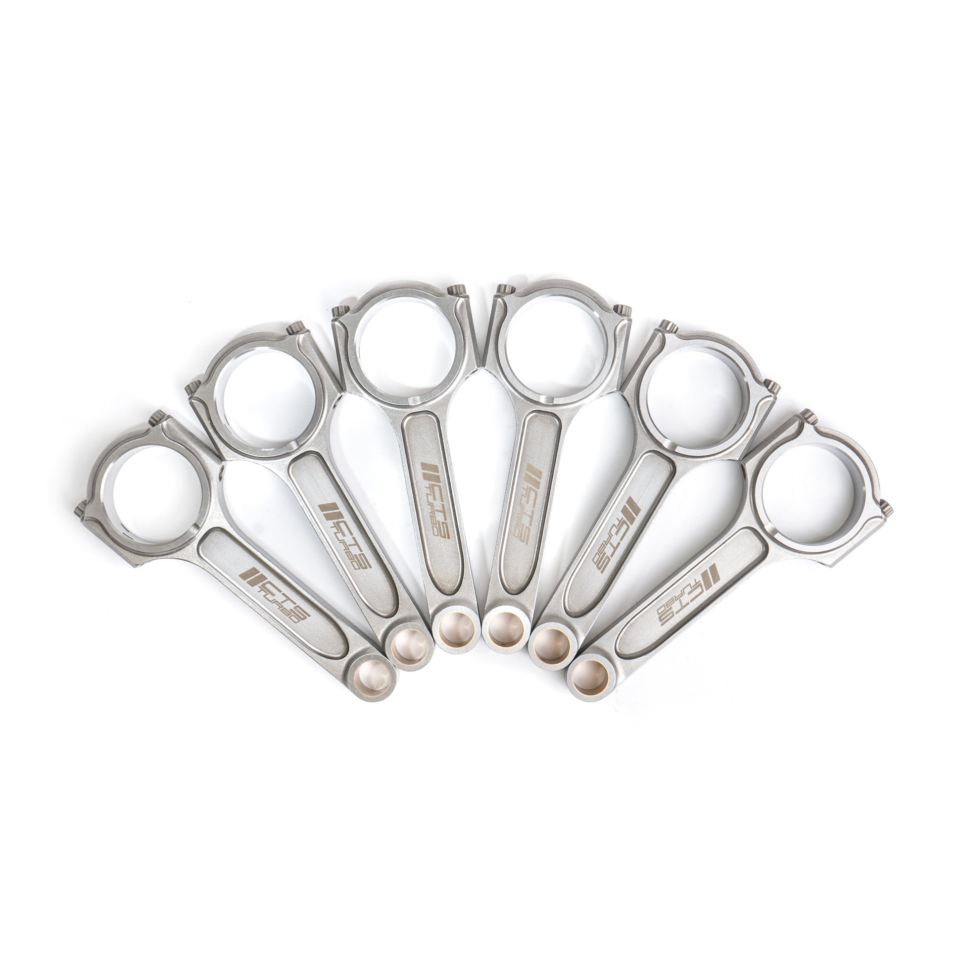 CTS Turbo CTS-CRI-16420 Turbo Connecting Rods VW 164-20 I-Beam Rifle Drilled | Fits 3.2L 24V VR6 and 2.8L 24V VR