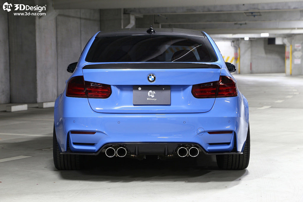 3D Design F80 M3 Dry Carbon Trunk Spoiler