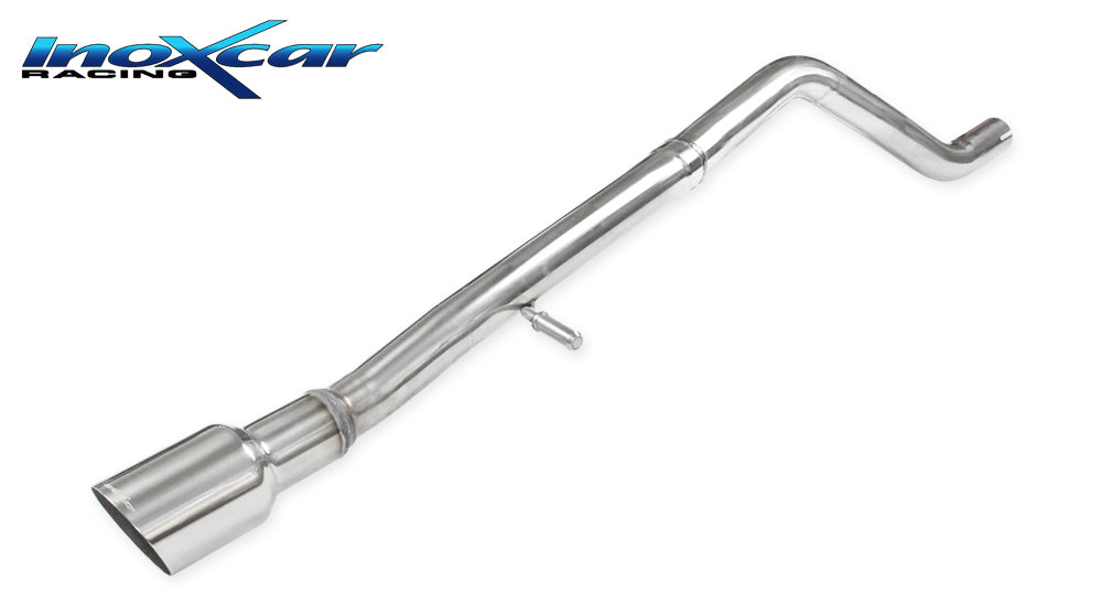InoXcar PE208.14.90R PEUGEOT 208 MK2 1.2 (75cv) Rear Without Silencer With End Pipe Diam. 90 Racing 1 | ML Performance UK Car Parts