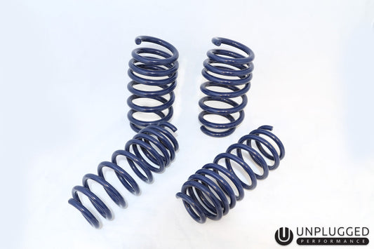 UNPLUGGED PERFORMANCE UP-M3-310-5.1 DUAL RATE LOWERING SPRING SET MILD (0.7") AWD FOR TESLA MODEL 3