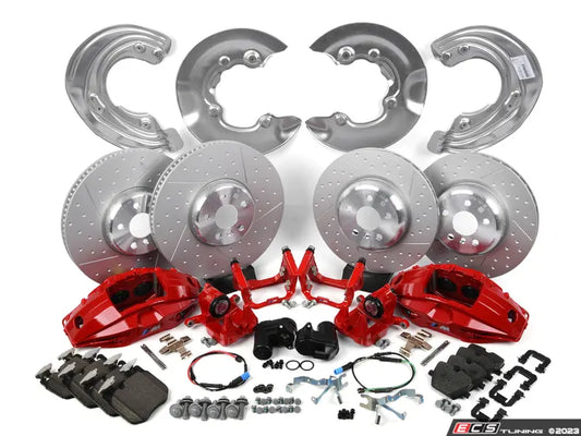 Genuine BMW 34108854026 Retrofit kit Sport brake red
