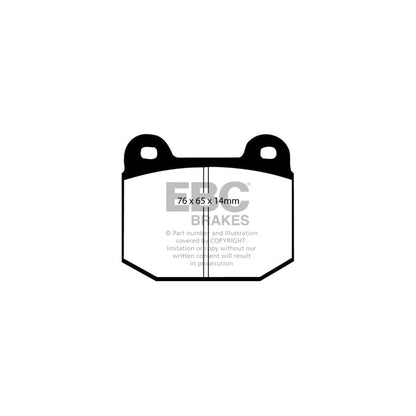 EBC DP81537RPX Maserati Nissan Subaru Toyota RP-X Full Race Rear Brake Pads