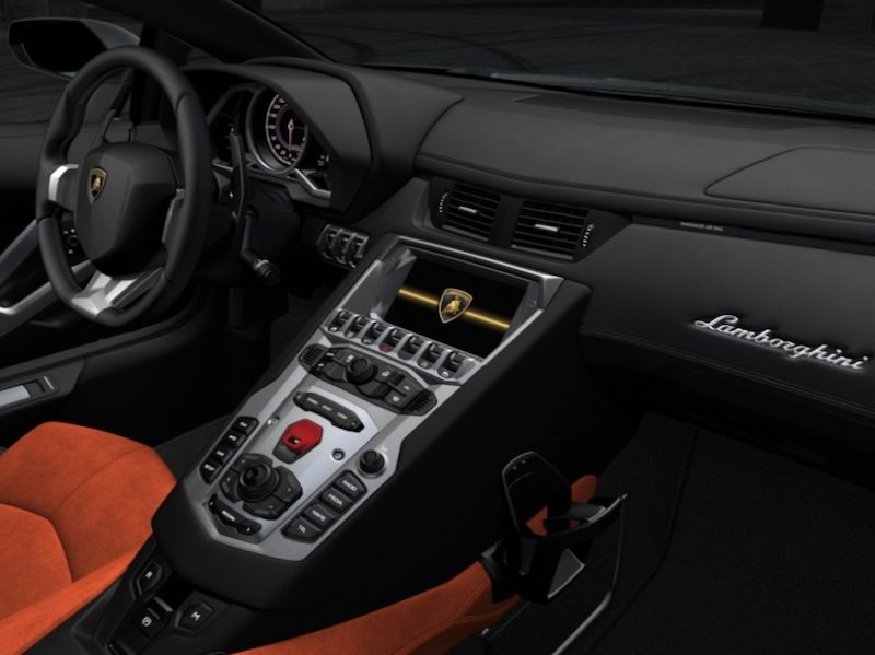 Genuine Lamborghini Aventador Cup Holder Kit