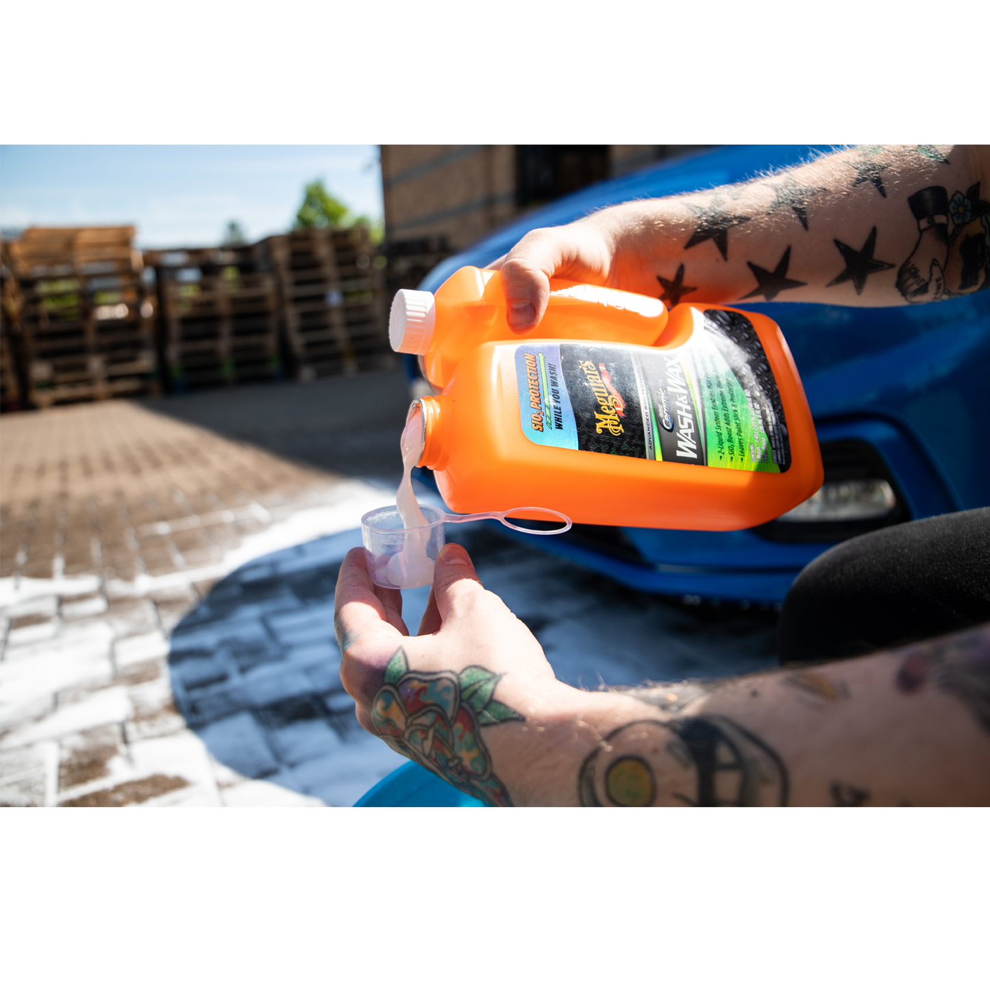 Meguiars G210256EU Hybrid Ceramic Wash & Wax 1.66L