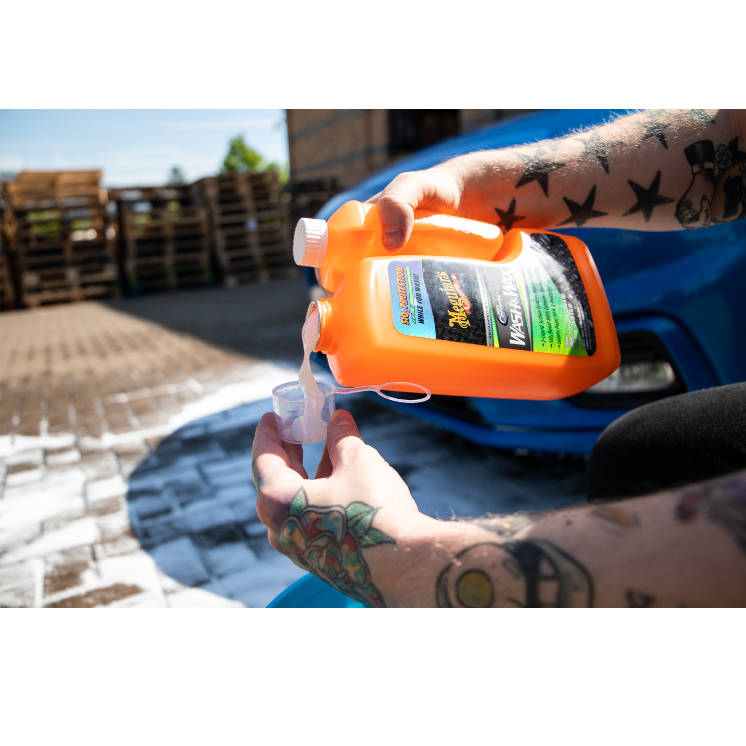 Meguiars G210256EU Hybrid Ceramic Wash & Wax 1.66L