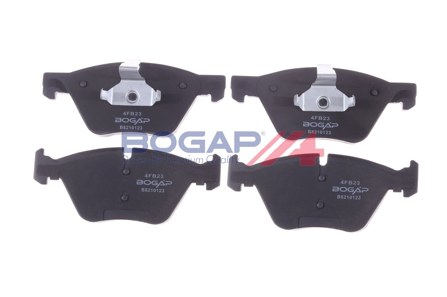 BOGAP B8210123 Brake Pad Set, Disc Brake | ML Performance Car Parts