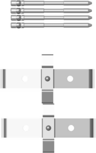 TEXTAR 82505800 Brake Pad Fitting Kit