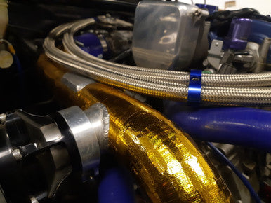 Exoracing Gold and Silver Heat Reflective Sheet 1m x 1.2m