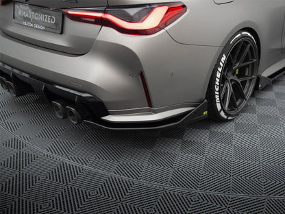 Maxton Design Rear Side Splitters V.3 CSL Look BMW M4 G82