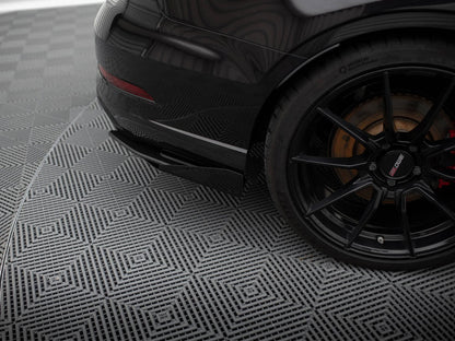 Maxton Design Street Pro Rear Side Splitters + Flaps Audi RS3 Sedan 8V Facelift