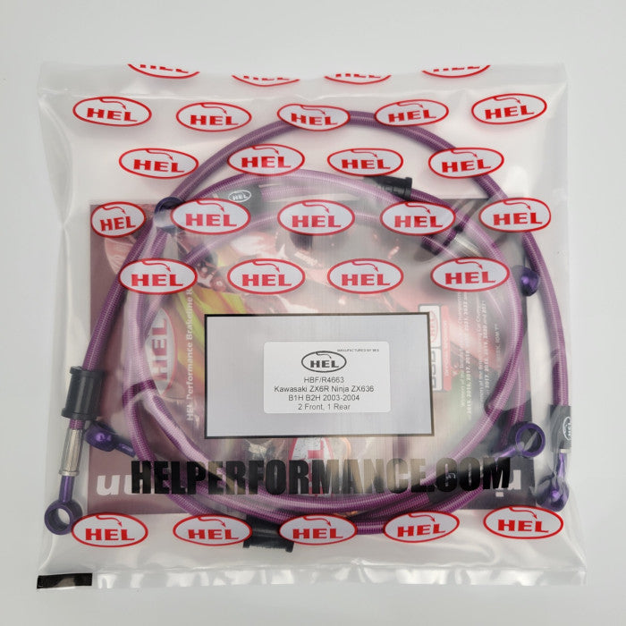 HEL Performance CL-HBK4663 Stainless Steel Braided Brake Lines | ML Performance Car Parts