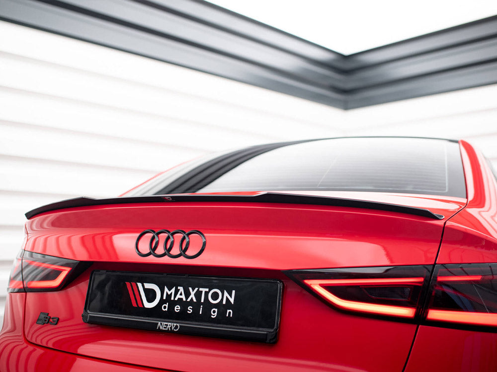 Maxton Design Spoiler Cap Audi A3 / A3 S-LINE / S3 / RS3 Sedan 8V