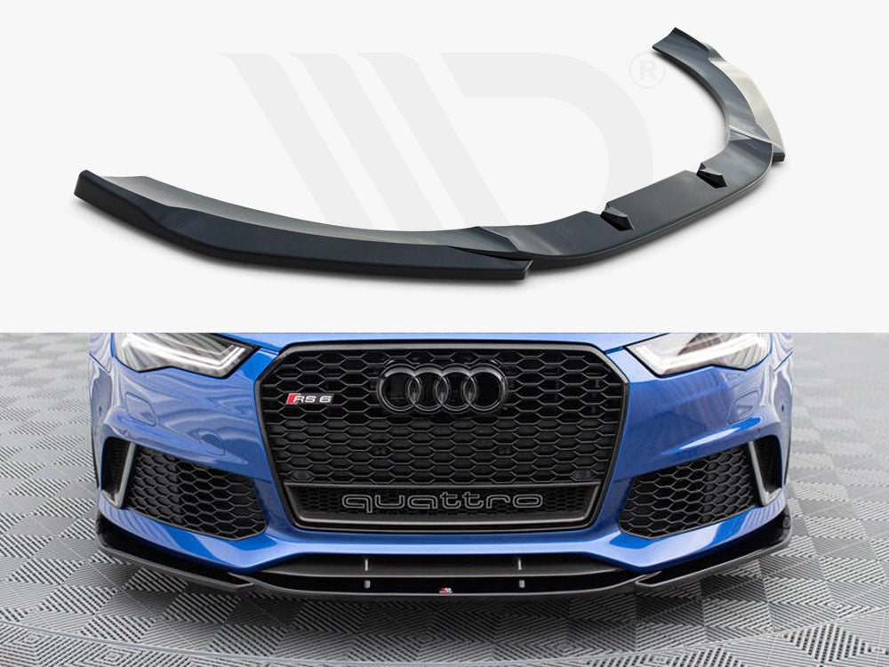 Maxton Design Audi RS6 C7 Front Splitter V.3