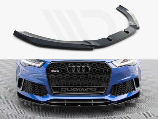 Maxton Design Audi RS6 C7 Front Splitter V.3