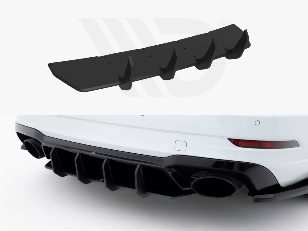 Maxton Design Street Pro Rear Diffuser V.2  Audi RS3 Sedan 8V Facelift | ML Performance Car Parts