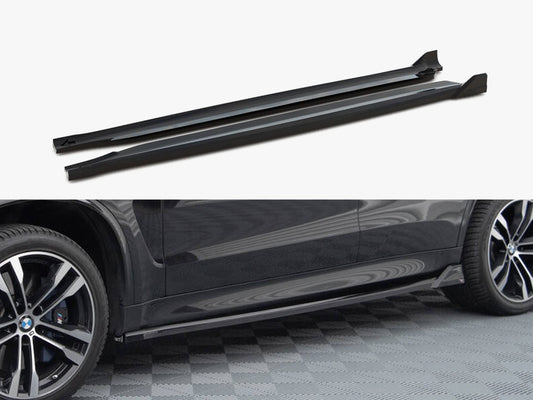 Maxton Design Side Skirts Diffusers V.2 BMW X5 M-Pack F15