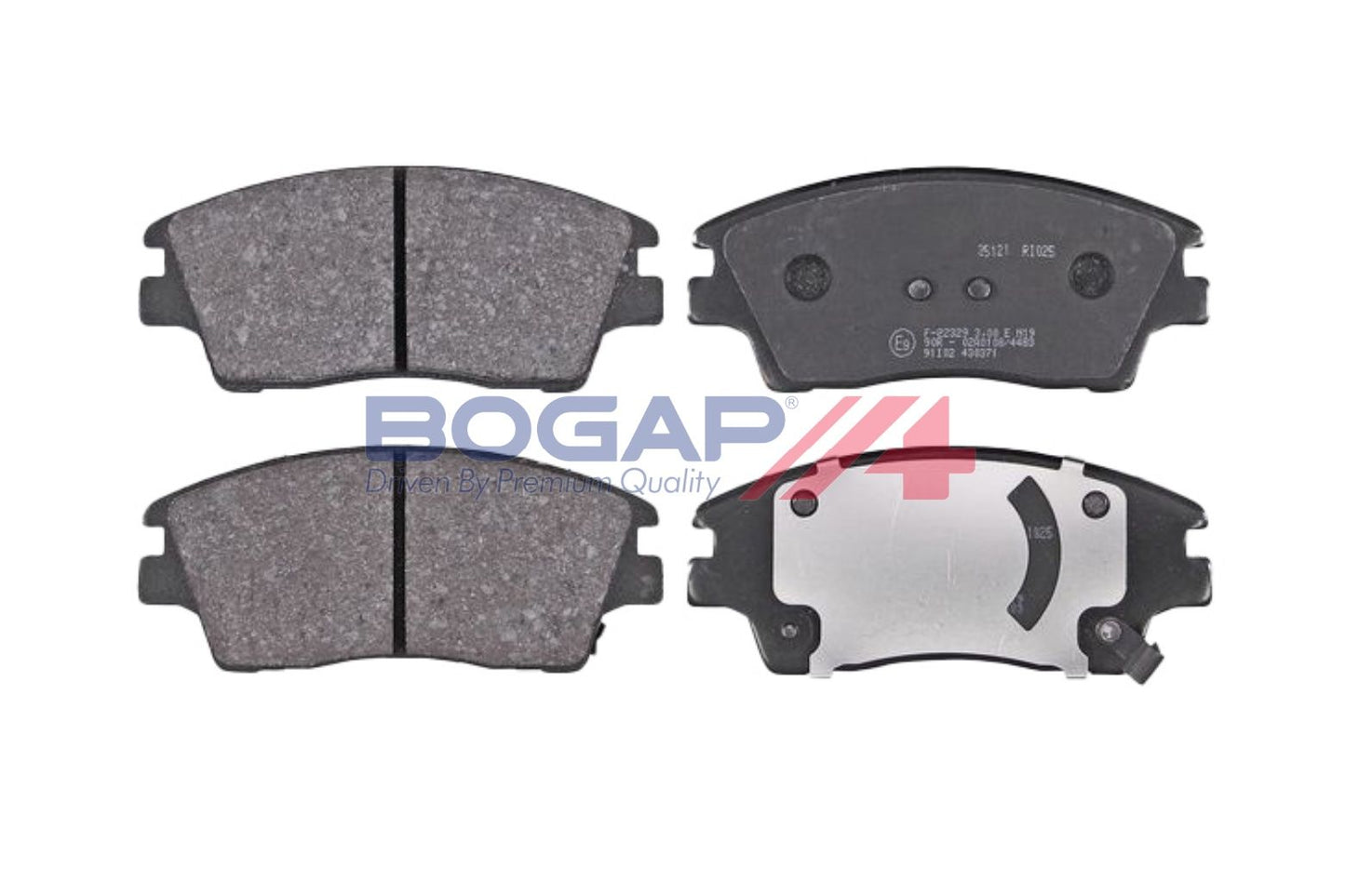BOGAP Y8210247 Brake Pad Set, Disc Brake | ML Performance Car Parts
