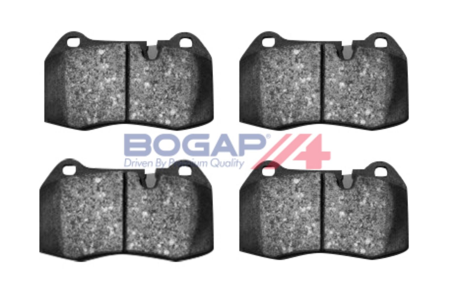BOGAP W8210115 Brake Pad Set, Disc Brake | ML Performance Car Parts