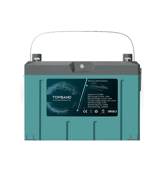 Topband R-T12100B T Series Pro 12V 100Ah Lithium/LifePO4 Battery with Bluetooth and Heater | ML Performance Car Parts