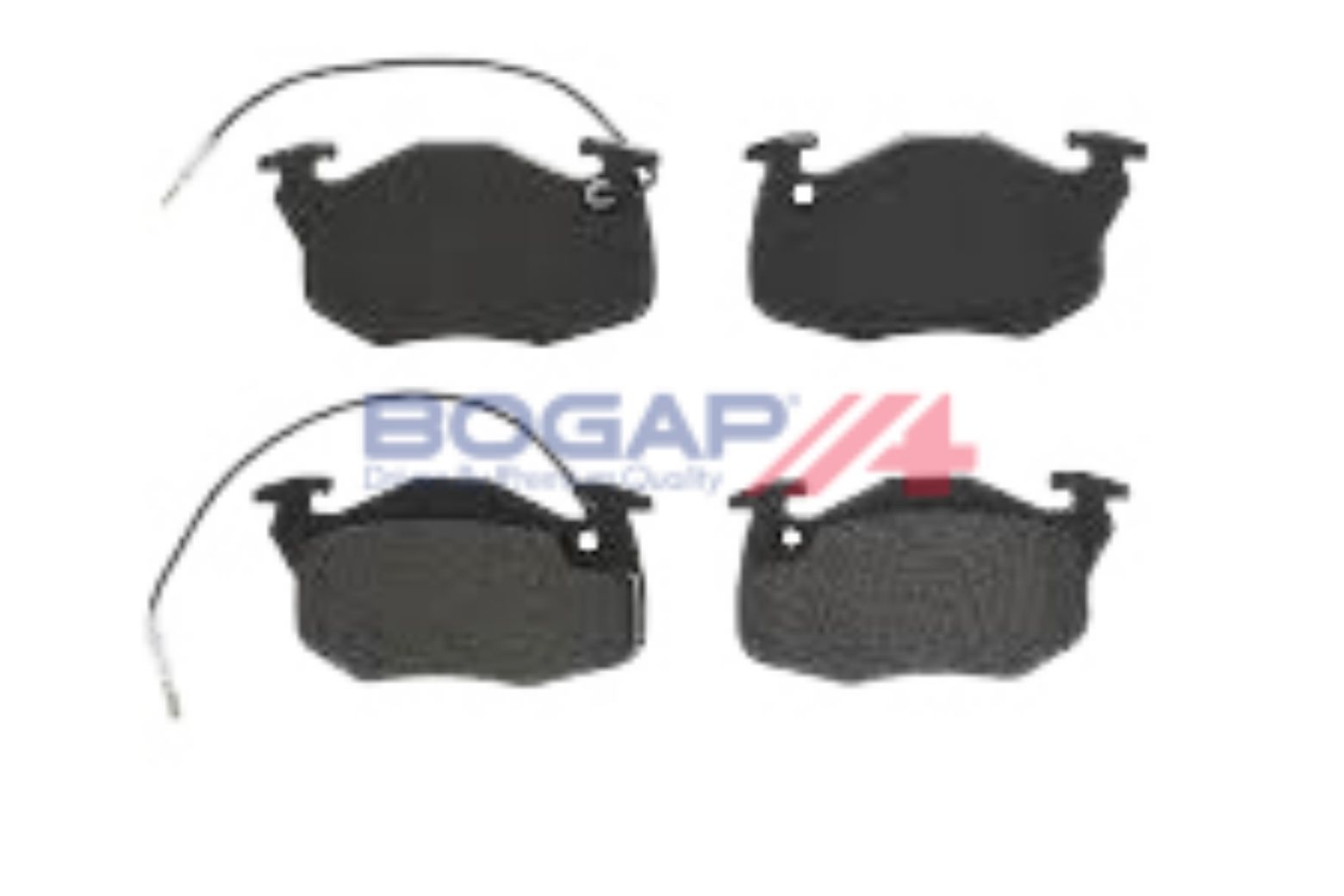 BOGAP P8210160 Brake Pad Set, Disc Brake | ML Performance Car Parts