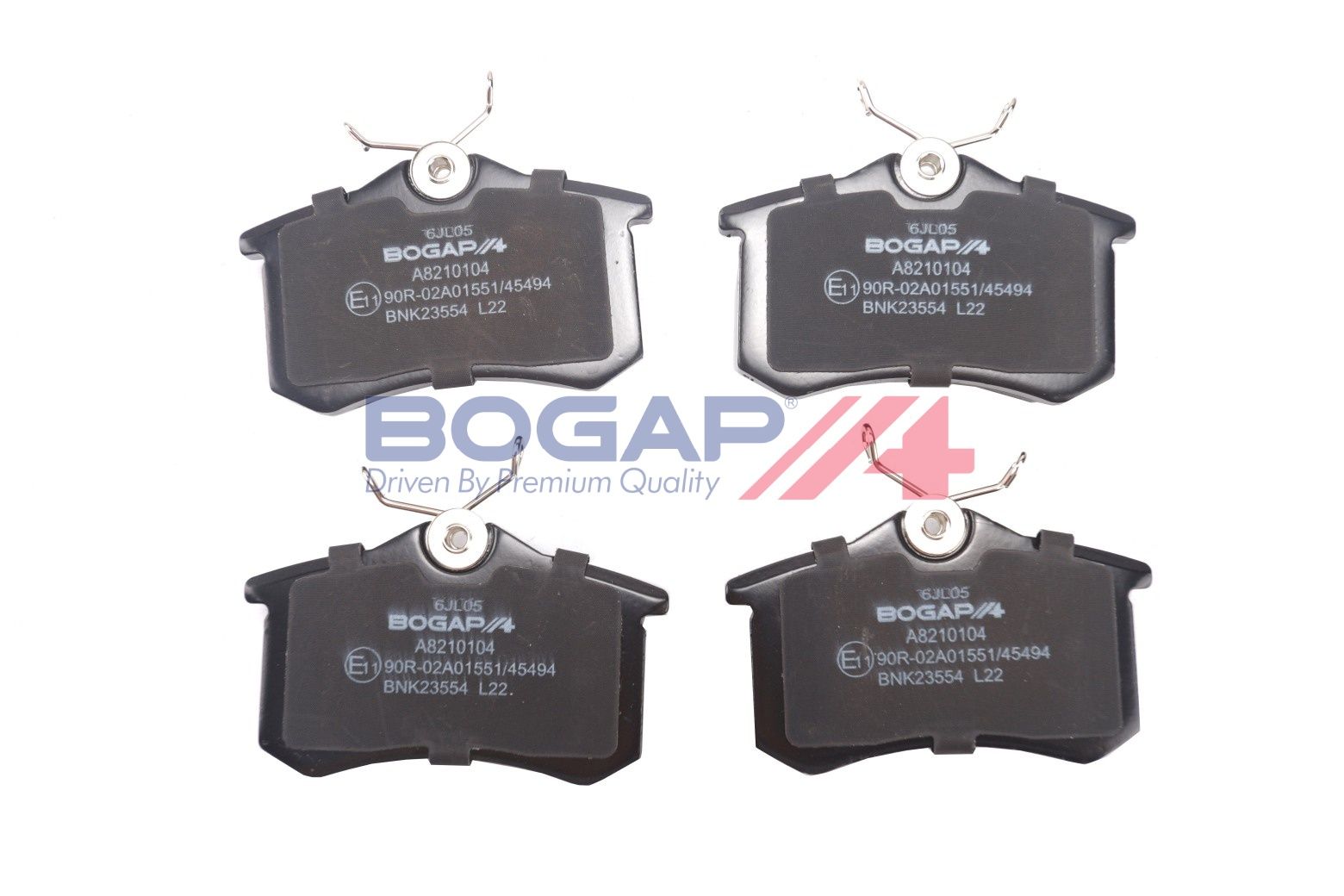 BOGAP A8210104 Brake Pad Set, Disc Brake | ML Performance Car Parts