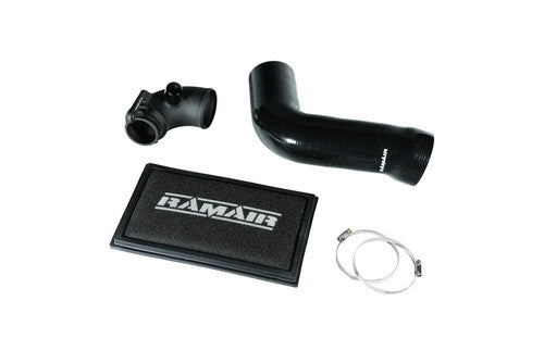 Ramair RPF-3129-RIP-BK-TI RPF-3129-RIP-BK-TI - Panel Air Filter Intake Pipe Air Hose & Turbo Elbow - A3 S3 TSI MQB