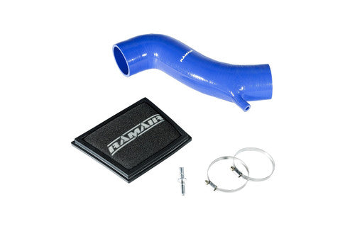 Ramair RPF-1866-RIP-BL Foam Direct Panel Air Filter & Intake Hose for MK7 Ford Fiesta ST - Blue