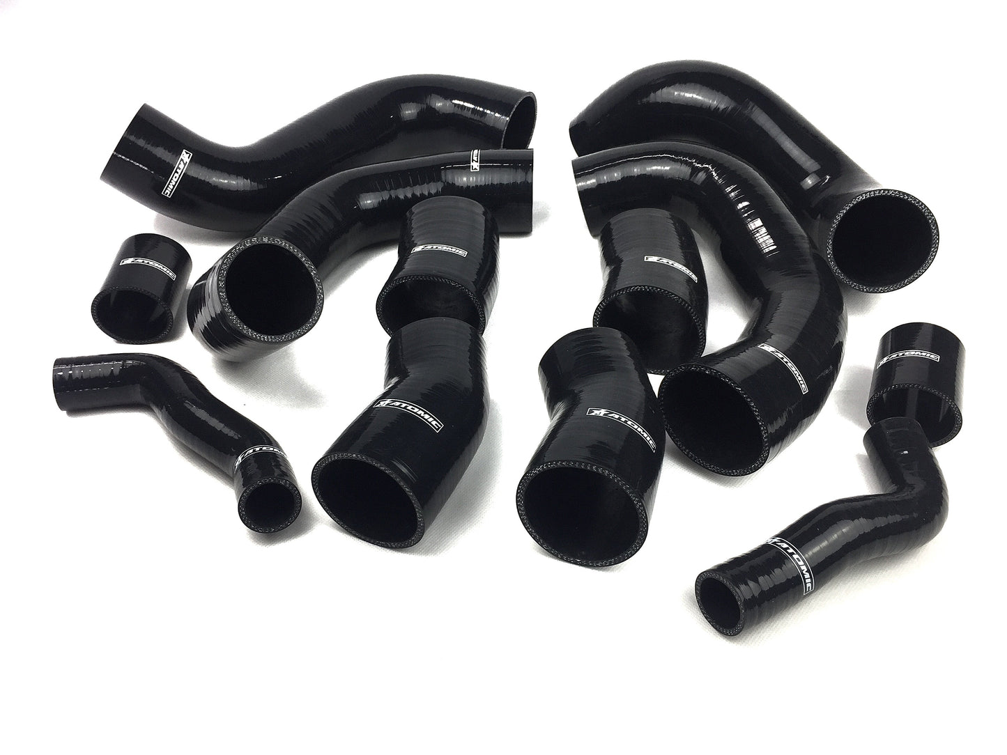 ARD N16 INTERCOOLER HOSE KIT FOR NISSAN R35 GT-R (BLACK)