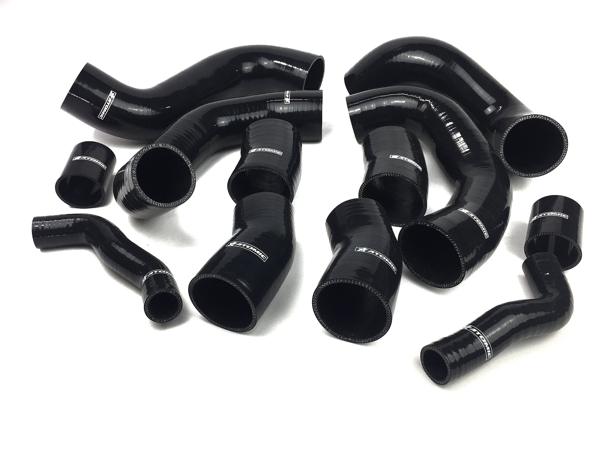 ARD N16 INTERCOOLER HOSE KIT FOR NISSAN R35 GT-R (BLACK)